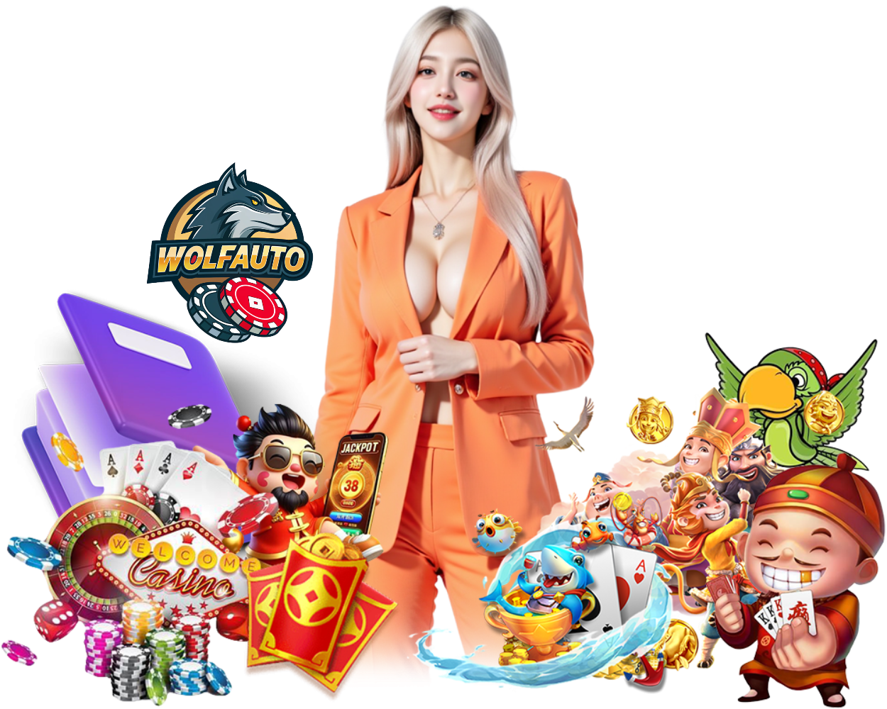 WOLFAUTO สล็อตเครดิตฟรี เล่นง่าย